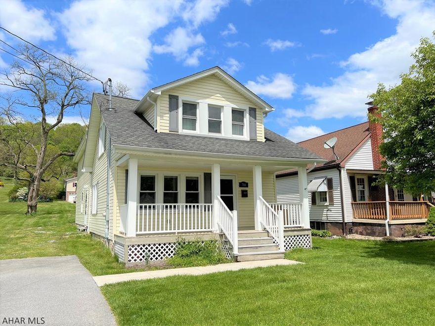 S-p-a-c-i-o-u-s two-story home conveniently situated in the Bedford Borough. The main level offers a LR, DR, kitchen, a bedroom, full bath, double mud rooms, & a laundry room. Second level has three bedrooms, a full bath, two large storage rooms that can easily be converted into an in-law suite (separate rear staircase already in place), guest quarters, a studio, home offices, a large owner's suite bedroom or a recreation area. Heat pump w/ central air (only the original portion of the home as central air), 200 ampere electrical service, & city water and sewer. Front covered porch, rear covered porch that's perfect for relaxing, & a large rear yard for playing or entertaining. Replacement windows, architectural shingle roof, & low maintenance vinyl siding. Easy access to the downtown area.