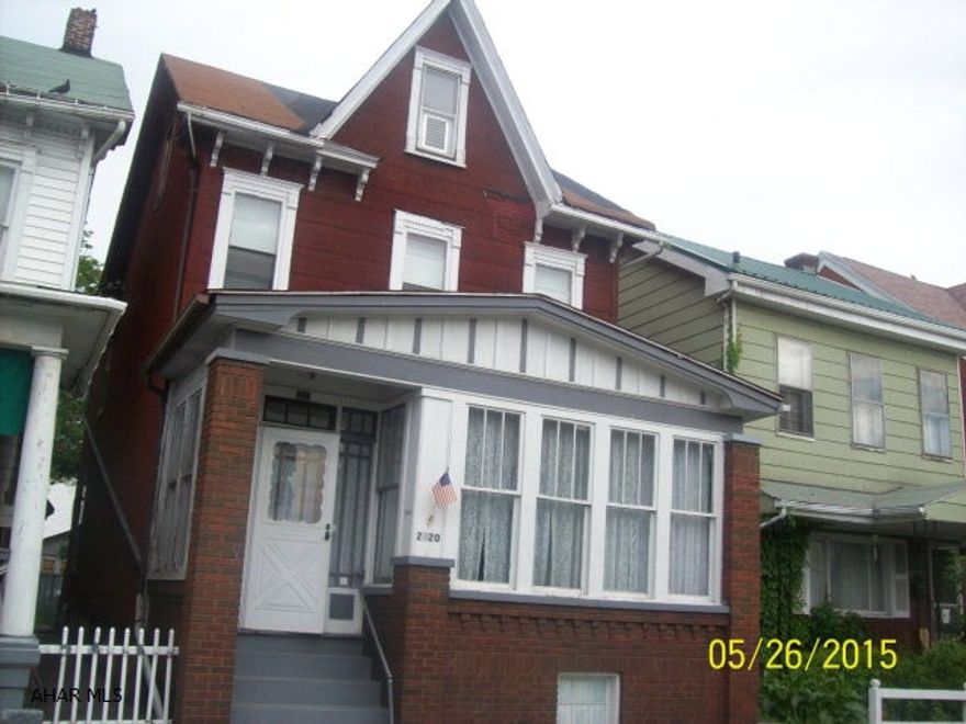 Investors bring offers!  Very spacious rooms, fenced in yard, off street parking, conveniently located, lots of potential.  Needs roof, furnace, possible freeze damage.