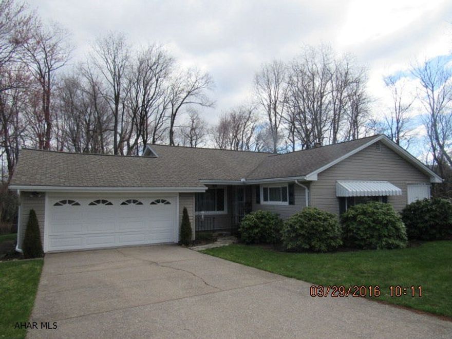 Awesome ranch home located on a quiet cul de sac. 3 Bedroom, 2 baths. Large rooms. New furnace and AC. Full finished basement with wet bar and frig! Walk up attic. Large sun porch just off the kitchen with gas grill. 2 Car garage. So much storage throughout. Private backyard. Slate covered front and side porches.