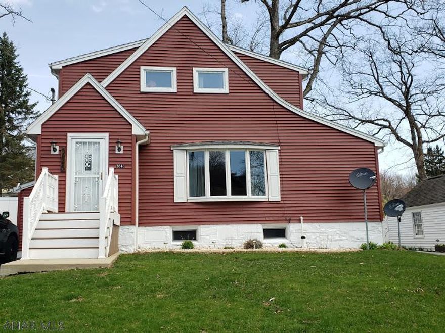 Charming 1.5 story home has tons of character. 3 bedrooms, 2 bathrooms with large fenced yard, fire pit/patio. The fireplace and large picture window enhance the large living room. Updated kitchen and bathrooms, first floor laundry and first floor bonus room add to the homey feel. Call for an appointment.