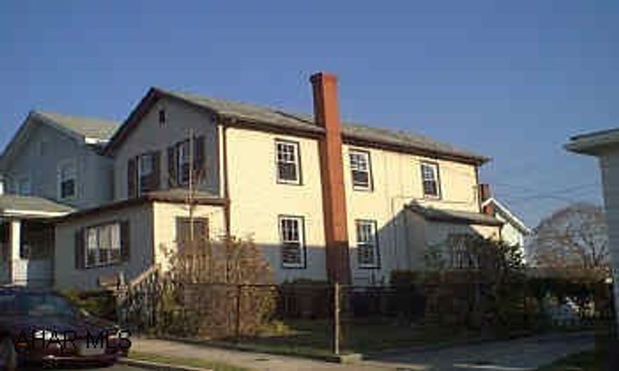 2 Story, off-street parking Newly carpeted, nice and neat, w/off street parking.   Large rear deck, eat-in kitchen, beamed ceilings in the dining room....