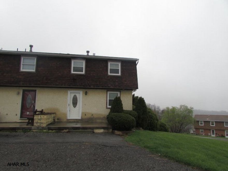 3 Bedroom townhouse with integral garage.  Corner lot, no association fee, no flood zone, wood burner, all kitchen appliances included, plus washer and dryer.