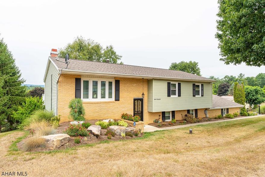 Bellemeade Drive area. Wait until you see this beautiful house. Check all the pictures. Totally redone from top to bottom. New roof, new windows, new doors, new bathrooms and new kitchen. SS appliances included in sale. 3/4 inch hickory floors are throughout 1st floor. Best part is lower level! Totally ADA approved, 36 inch doors, bedroom w/FP, ADA bath w/shower and top of the line kitchhenette. All furniture can be included w/acceptable offer.