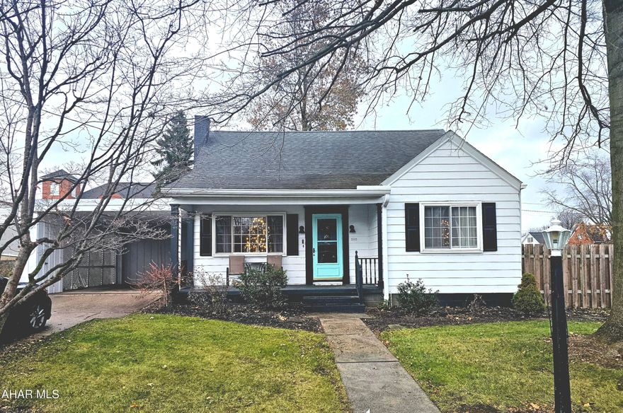 This beautiful cape  cod home in the heart of heart of Martinsburg is move in ready, and offers so much. The back yard has an out door fire place and great patio area for entertaining. The home is much larger than it looks with 3 bedrooms and 2 full baths and a half bath on the 2nd floor & car port.  There is a shed out back that could be a gardeners dream or a ''she shed'' with heat, water & electricity!! Call me today to schedule a tour!!