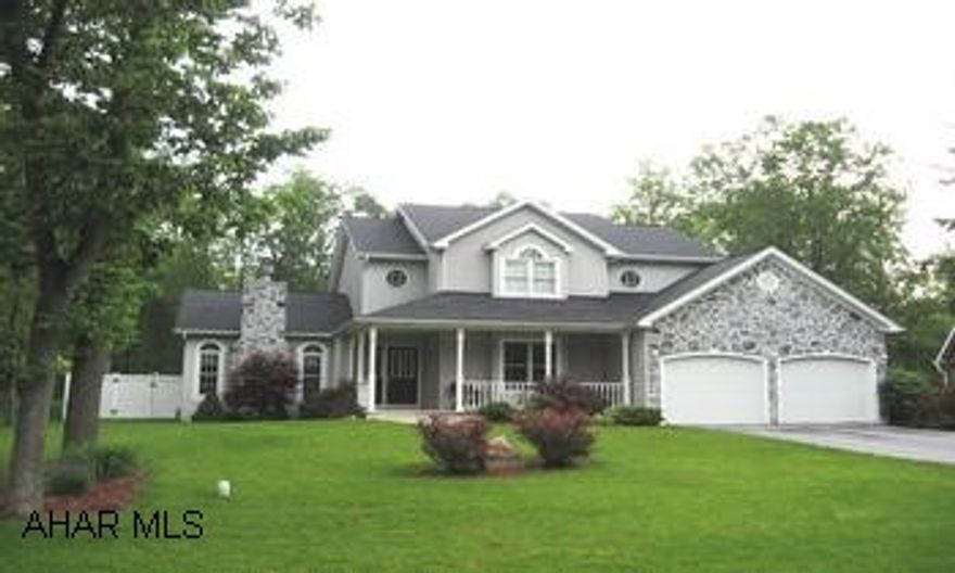 FANTASTIC SETTING IN FRANKSTOWN TWP. CUSTOM BUILT ONLY 8 YEARS AGO. GREAT ROOM HAS HW FLOORS, GAS FP & CATHEDRAL CEILING. KIT. IS EAT-IN W/BAY WINDOW. FENCED BACK YARD IS LARGE-LEVEL WITH INGROUND POOL. VERY PRIVATE BACK YARD. PERFECT FOR ENTERTAINING. FANTASTIC SETTING IN FRANKSTOWN TOWNSHIP. CUSTOM BUILT ONLY 8 YEARS AGO. GREAT ROOM HAS HW FLOORS, GAS FIREPLACE & CATHEDRAL CEILING. KITCHEN IS EAT-IN WITH BAY WINDOW. FENCED BACK YARD IS LARGE-LEVEL WITH INGROUND POOL. VERY PRIVATE BACK YARD. PERFECT FOR ENTERTAINING. CALL SUSAN 935-8252. WWW.TREB.COM.