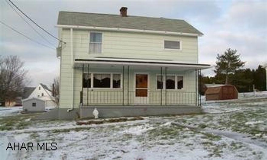 REMODELED, ONE BEDROOM HAS NO HEAT, OUT BUILDING WITH NEW CEMENT FLOOR HAS ELECTRIC AND HEAT.  ENCROACHMENT FROM NEIGHBORS HOUSE ON PROPERTY.