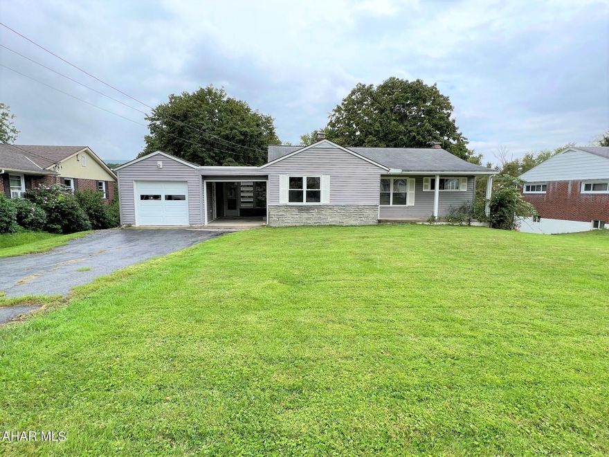 Location, location, location!!! Meadowbrooke Terrance rancher offering three bedrooms, kitchen, dining area, and a full bath. Oak hardwood floors, replacement windows, oil hot water heat, wood stove, and 200 ampere electric. Large breezeway, front porch, and one-car garage. Full basement with a full bath and walkout to ground level. One floor living close to all supporting amenities!!