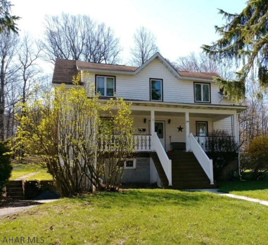 Gracious 2 story home 5 bedroom 2 full baths with a lovely dinning room. Includes two extra lots.  Sq ft from tax card . Lot TAX IDS and sizes ...# 16-012-434.000--50x150   Lot # 16-012-435.000---100x150   Total aprox acres included in .79   This home has a covered porch and a screen in back porch. Must See