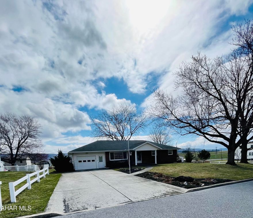 Welcome to Oakdale rd in Martinsburg.  This exquisitely maintained ranch home is the one everyone has been looking for. From the updated counters and flooring in the kitchen to the stunning fireplace wall in the family room downstairs this home is a dream. It's Maintenace free from the new windows, brick exterior, gutter guards no worries just move right in.  Another bonus to this property is that it comes with a additional building lot deeded separately behind the home, keep for the view or sell to help costs.  This one is a winner, schedule your showing today.