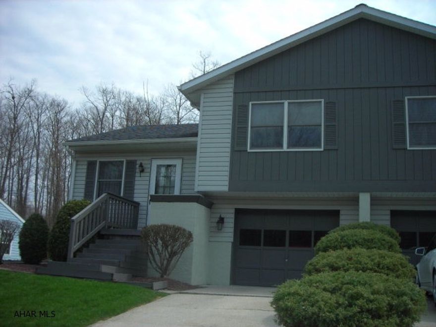 Very well cared for town house, very little maintenance, expanded rear deck great for family and guest entertaining. Finished family room in lover level w/ interlocking wood trim and carpet, dry bar. Downsizing or just starting out great home for the price. Seller is related to realtor.