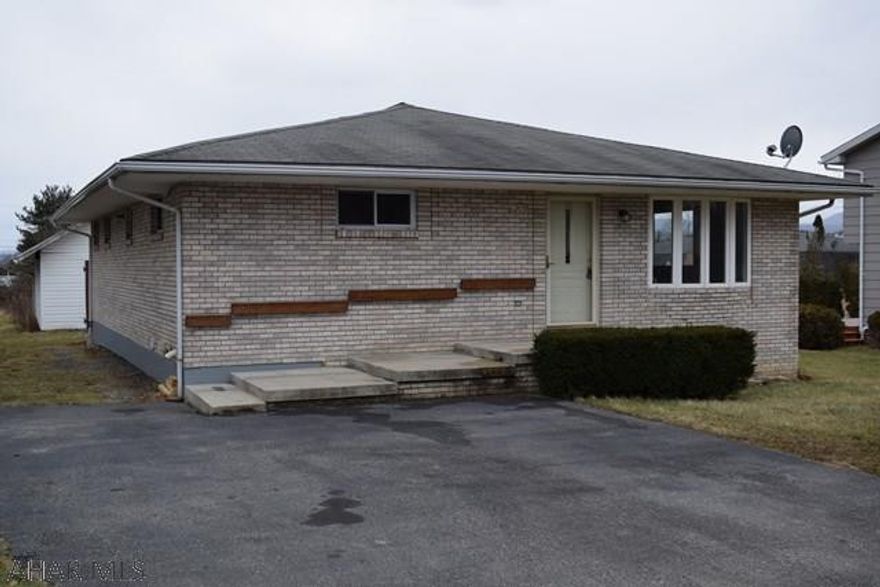 This brick ranch home in the Pleasant Valley area of Altoona offers convenient one story living. Wood laminate flooring in the living room and a new kitchen. This home is move in ready. The sliding doors of the eat in kitchen bring in lots of natural light and open onto a spacious deck. Your deck leads you to the large level backyard. Don't wait to see this home. It is priced to sell.