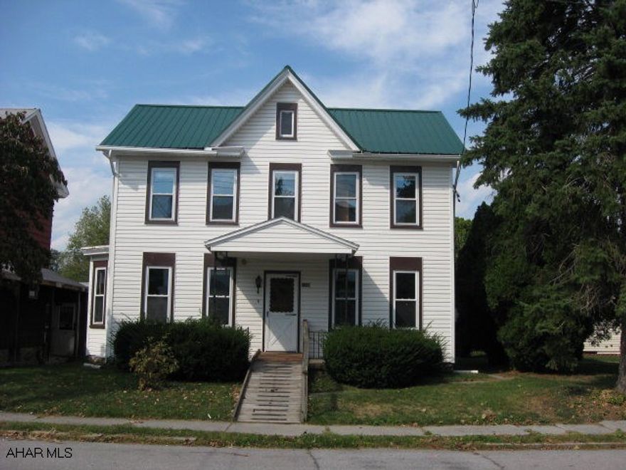Well maintained home in the borough.  Newly sided, metal roof and updated windows.