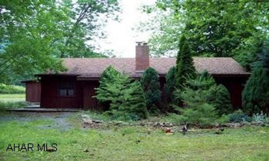 See Comments Terrific Opportunity and Hard to Find Property!  Two-three bedroom ranch has a get-away cabin feel with open floorplan and much, much privacy on 10.68 acres!  Wooden cathedral ceilings in LR, DR, Kit combo area.  Replacement windows, newer shingle roof.  Some wooded acreage, some open and a stream!  PLUS a small cabin with electric!  Close to White Sulphur Springs!  This won't last a minute!!  Call today!!