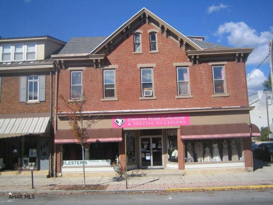 Immediate opportunity to own a profitable business in historic Hollidaysburg.  Due to planned retirement, owners are selling the area's premier Bridal, Special Occasions, and Tuxedo Formal Wear shop.  This established business has operated profitably for more than a decade. Sale includes complete turnkey business with inventory, business assets, established designer lines/suppliers. The owners will work with the buyer after settlement to ensure a simple, smooth business transition. Business only. No real estate included, but owners will consider the sale of real estate with the business.