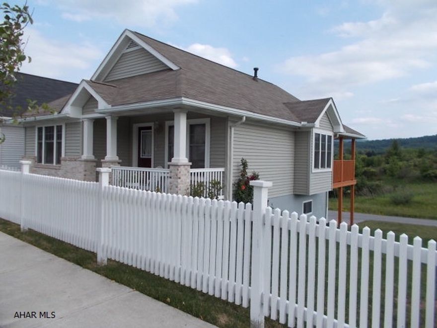Very nice and well maintained Ranch home on great corner lot. Pretty maple cabinetry with vaulted ceilings in the kitchen, 1st floor laundry. Terrific covered back deck with relaxing mountain views. 1 car garage and off street parking.