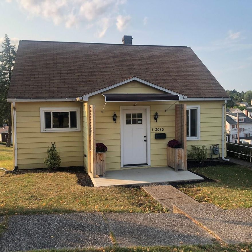 Cape Cod on a large, triple lot in the city. First floor is totally remodeled . New Oak Board walls (which can be stained , painted or left natural). New Upgraded lighting, completely remodeled bathroom, and1st floor laundry.  One bedroom on the first floor and two bedrooms on the second floor. Includes large shed, covered rear patio and driveway. Basement has a family room  plus half bath. The basement is a work in progress  ... The seller was turning it into a studio apartment but had to move out of State. The kitchen  was gutted and needs reset. There are so many possibilities! Call Ellen for your personal tour.