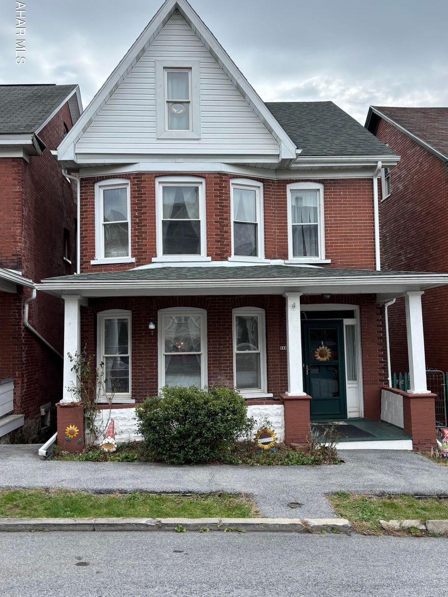 Looking for a large move in ready home, Welcome to 516 N 10th Ave. This home offers a large living room, dining room, Kitchen, ½ bath, 1st floor laundry room and enclosed sunroom. The second floor has 3 bedrooms, full bath and the 3rd floor is a walk up for plenty of storage. The yard is fairly level with off street parking available. Don't wait this beautiful brick home wont last so call today to schedule your private tour today.