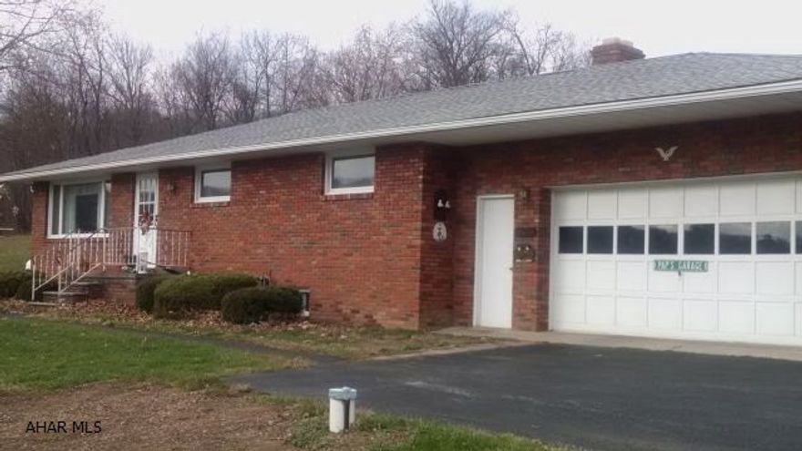 If you like Country Living and some space, I have just the home for you! Spacious solid brick, well insulated 3BR,1.5+BA ranch, semi fin very usable huge bsmt, att 2 car gar on a beautiful 1.75 acre parcel - gorgeous views! Low, low utilities. Agent Relative of Seller.