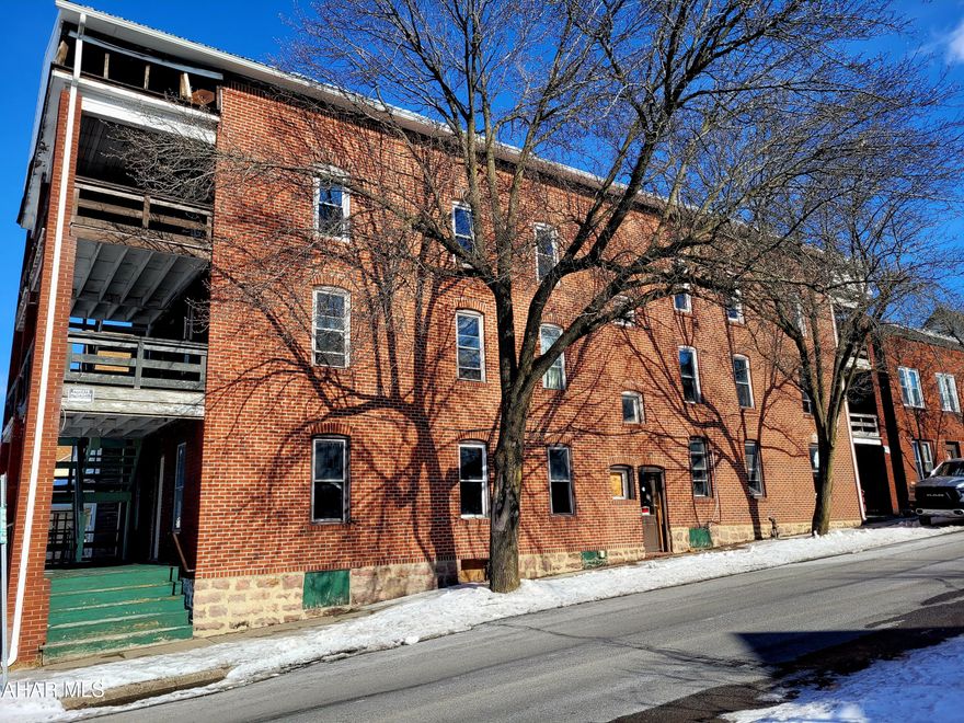 Great opportunity to own 8 units to rent in the heart of Altoona! For sale is a brick 6-unit, 3 story apartment building (two units per floor, all 2 bed 1 bath units) and a separate brick duplex. The lot beside the buildings is included with the sale! While the property is in need of repairs, plans are already approved by the city of Altoona. Get ready to add to your portfolio today!