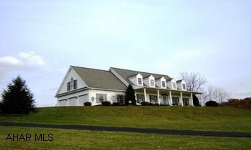 Please visit www.MyNewDreamHouse.com. 10.2 acres with a gorgeous view!  Cape Cod 3212 sq ft, 4 bdrms, 3.5 baths with lots of storage and closet space.  6 zoned heating, central air, finished game rm and kitchen in basement, 3 car heated garage, vaulted ceilings, skylights.  Please visit www.MyNewDreamHouse.com.