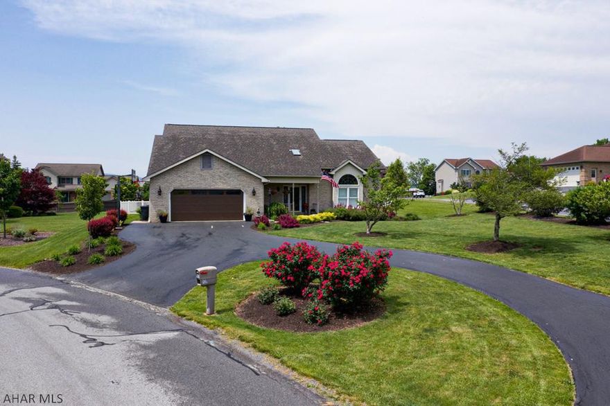 Impressive 4 bedroom home with inground pool and fenced in yard in the Hollidaysburg School District!   Some features of the home include a first floor master suite, a convenient first floor laundry, 2 car garage, and finished basement with bathroom and pool table. The three additional bedrooms are on the second floor.  There is a screened in porch off the living room / kitchen that leads right out to the pool area.  The finished basement has room for an office and an area currently used as a gym!  Be sure to check out the Matterport Virtual Tour!