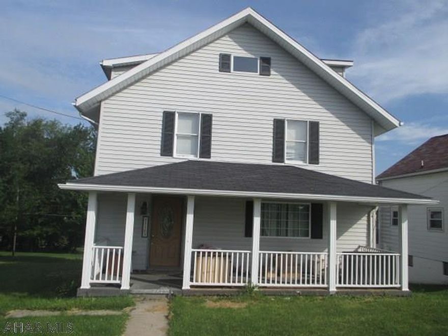 2 story Ebensburg vinyl home in need of some work, but could be a real gem with some work. 3 bedrooms, eat-in kitchen, nice, level yard. Worth a look! AS-IS sale. Seller will make no repairs.