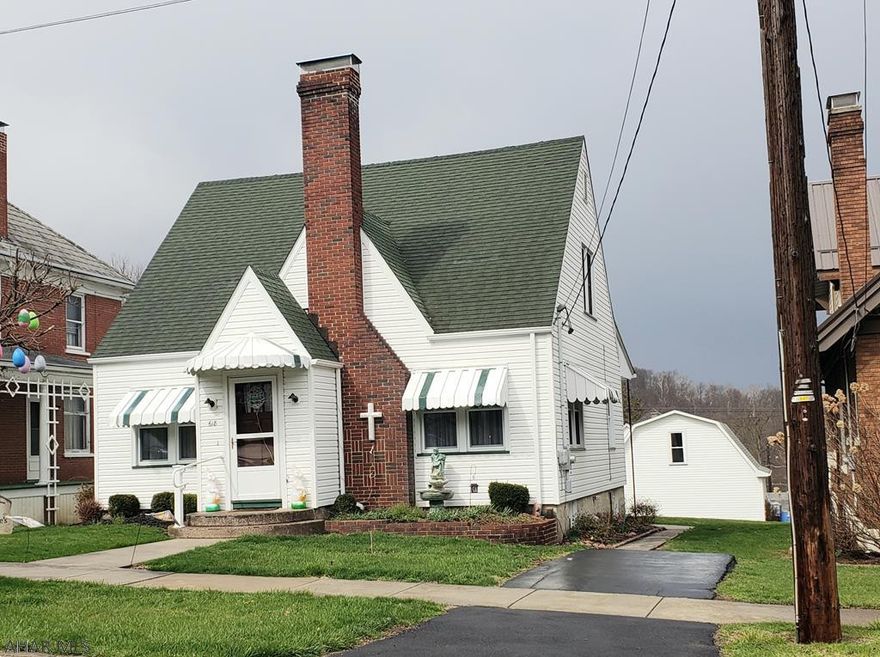 Nice 3-bedroom 1.5-bath vinyl-sided home with upgraded windows, corian counters in Kitchen, formal Dining Room, LivingRoomw/fireplace, 2-car 2-story garage & blacktop driveway. Possession after July 15, 2022.  J-581