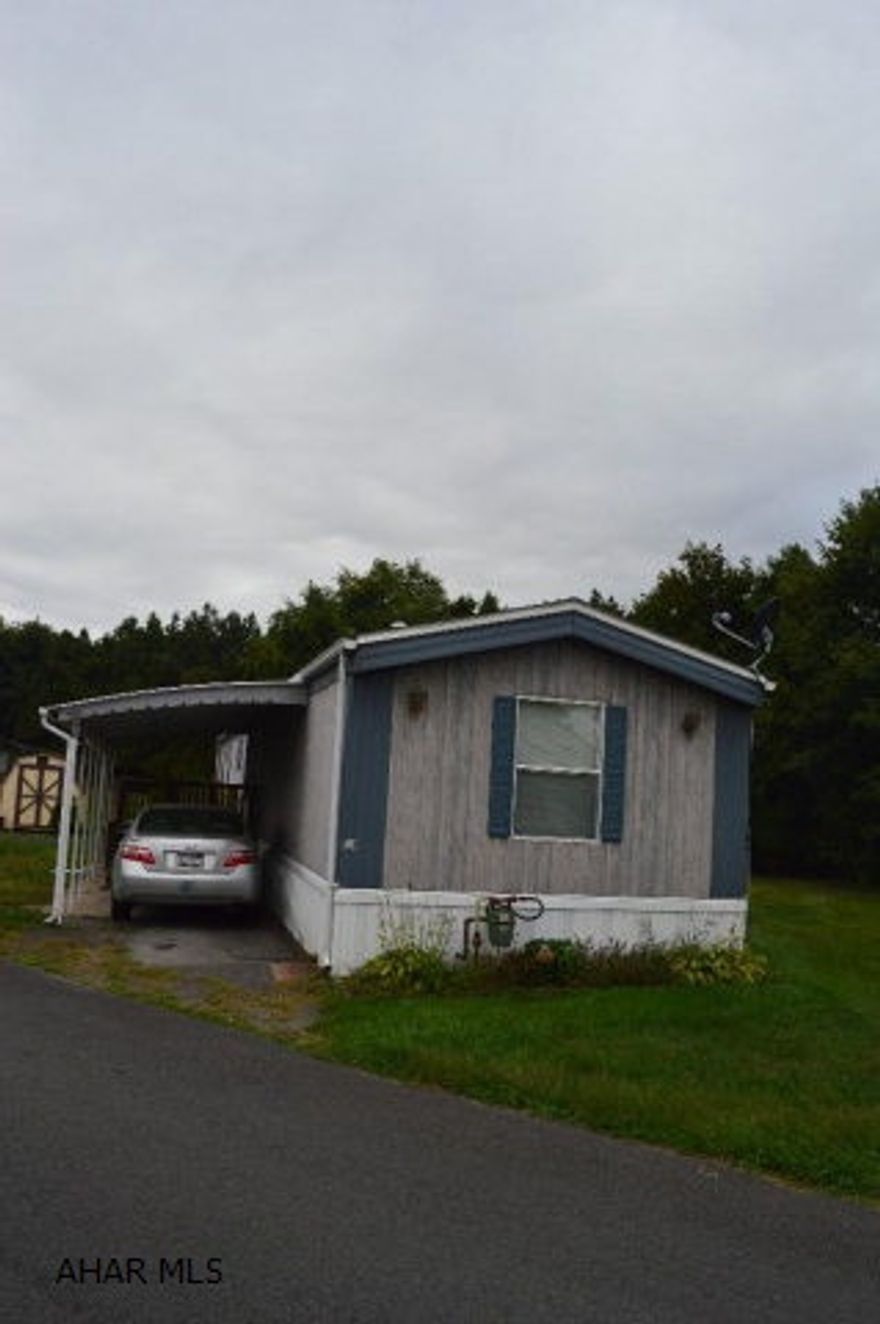 This well maintained 1994 Skyline Single Wide Mobile Home is spacious and is located in a great location within the park. 3 bedroom, 2 bath, central air, shed, car port with additional parking, covered porch, kitchen with breakfast bar. Age 55 or older in the Eldorado mobile home park. Lot rent $280 – includes trash and snow removal.