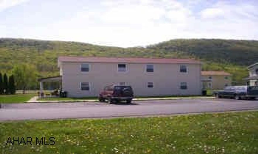 4- 4 UNIT APARTMENT BUILDINGS. TIPTON PA. 16 UNITS EACH 2BR, 1 BATH WITH LIVING ROOM AND KITCHEN.