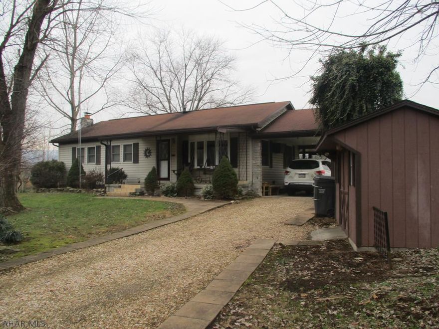 This alluring Ranch style, 3 bedroom home is nuzzled on an attractive lot with views of Auwick Creek right out the picture window in the living room. Pull up to the carport that is connected to the back porch. A spacious mud room with storage space. Like to garden, this home features a green house along with plenty of back yard space to plant. Storage shed for all your yard tools. Enjoy the amazing view of the sunset while you sit around the fire or on the covered porch. Plenty of flowering trees along with many perennial flowers. Would make a perfect home or hunting camp! Call to schedule an appointment to see this charming home!