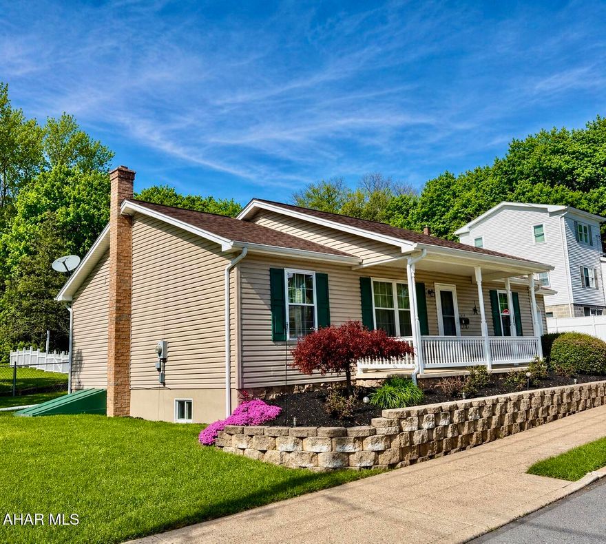 Charming one-story living in this well-maintained 2 bedroom, 2 bathroom home offering comfort, convenience, and great potential. The primary bedroom features its own private bathroom, while the second bedroom and full bath provide flexibility for guests or additional living needs. The home offers central air, a functional layout, and plenty of natural light throughout.

The spacious 1-car garage provides ample room for parking, storage, or a workshop setup. Downstairs, the full basement offers endless possibilities and could easily be finished to create additional living space, extra bedrooms, a home gym, or entertainment area.

Outside, enjoy great curb appeal and a welcoming exterior, all situated in a desirable location just minutes from Juniata College and everyday amenities. Whether you're looking for easy one floor living or a home with room to grow, this property checks all the boxes.