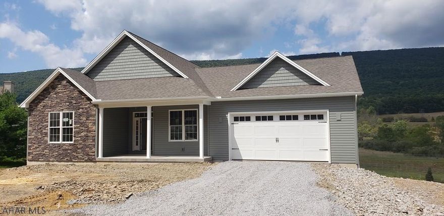 Your chance to own a custom built home and choose finishings! This new construction ranch home in Scotch Valley is currently being build. If under contract prior to completion seller will allow buyer to customize specific options. The home features an open kitchen, living room, and dining room concept with 2 large bedrooms and master suite. The Bosch high efficiency heat pump provides heat/AC with less expense. The fireplace is a great statement piece from floor to ceiling. Having the option to finish the full basement will add great entertaining space to this home. Call listing agent for more information.  Taxes will be updated when assessed by the tax office at completion.