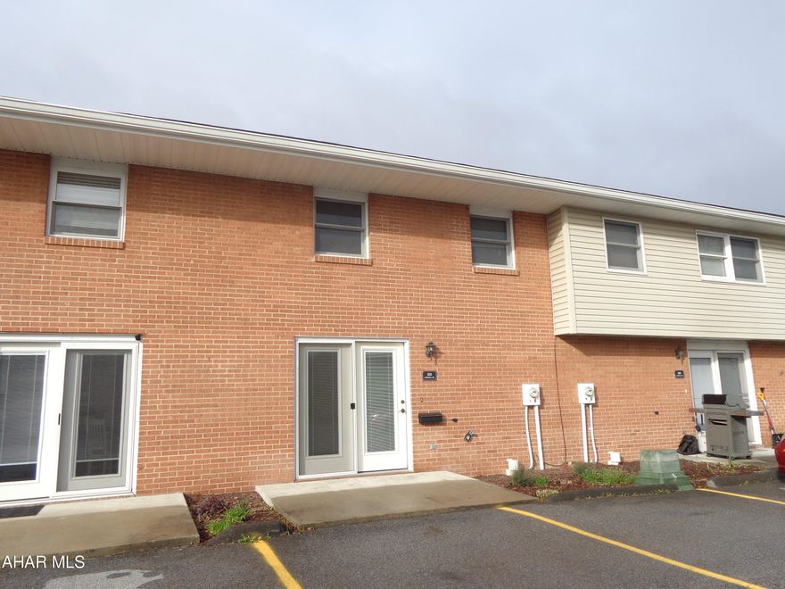 The ultimate in carefree living at Maple Hollow Townhouses.  Move right into this rustic style townhouse with wooden beams on the ceiling.   The basement could easily be finished.  The swimming pool is right in your back yard.  Kick the habit of rent payments!