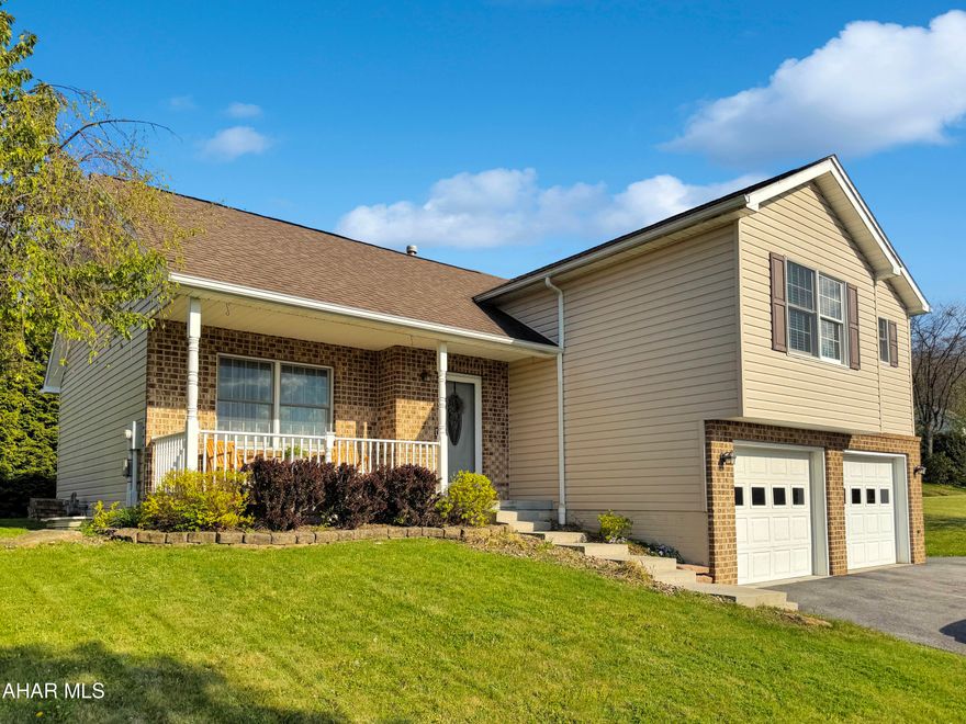Welcome to 276 Hemlock Drive in the Portage Area School District! Built in 2008 and situated at the end of a quiet cul-de-sac in one of Portage's most desirable neighborhoods, this beautifully maintained home offers space, comfort, and a functional layout throughout. The main floor features an open concept design with a spacious living room, dining area, and a gorgeous kitchen complete with included appliances and plenty of cabinet space. The upper level offers 2 nicely sized bedrooms, a full bathroom, laundry, and a spacious primary suite featuring a walk-in closet and private full bathroom. The lower level is partially finished and just needs a few finishing touches to create an excellent additional living space, game room, or home office. The unfinished basement area provides ample storage, houses your mechanicals, and offers even more potential for future finishing. Outside, enjoy the covered front porch, large 2-car integral garage, spacious yard, and the privacy that comes with cul-de-sac living. This is a wonderful opportunity to own a newer home in a highly sought-after location. Call today for more information or to schedule your private tour!