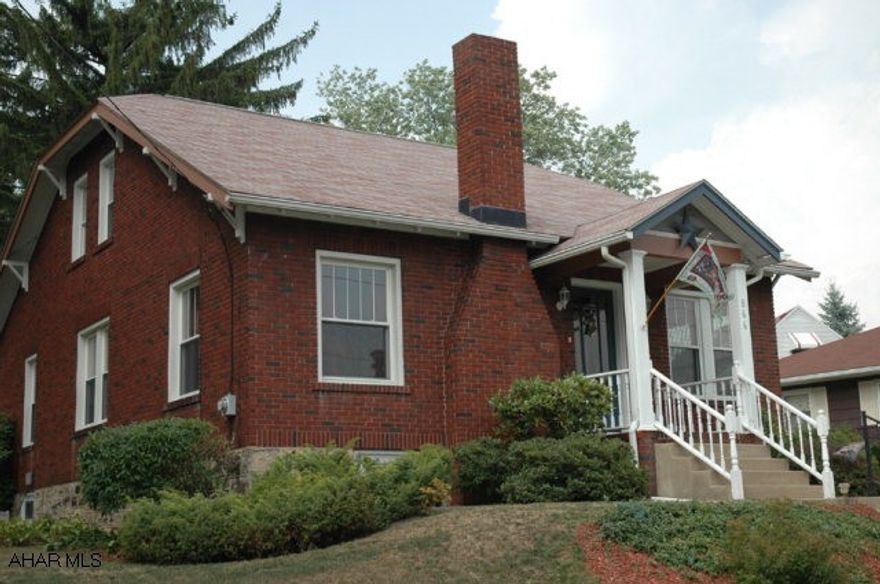 Cute All Brick Cape Cod with classic architectural details.  This roomy 4 Bedroom home has hardwood floors, granite counter in Kitchen with ceramic flooring in Kitchen & Bathroom.  Stainless Steel Appliances, wood burning fireplace, half Bath in Basement, newer roof, furnace, windwos & central air.  See pictures & call for your showing.  Do not let cat out - friendly.