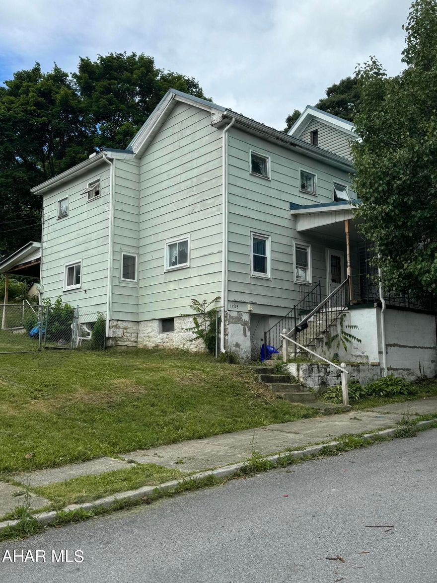 Selling this property with the lot beside it! Call it home or rent it as an investment property. With some updating can be charming! Home does have a/c! Call listing agent for more information!