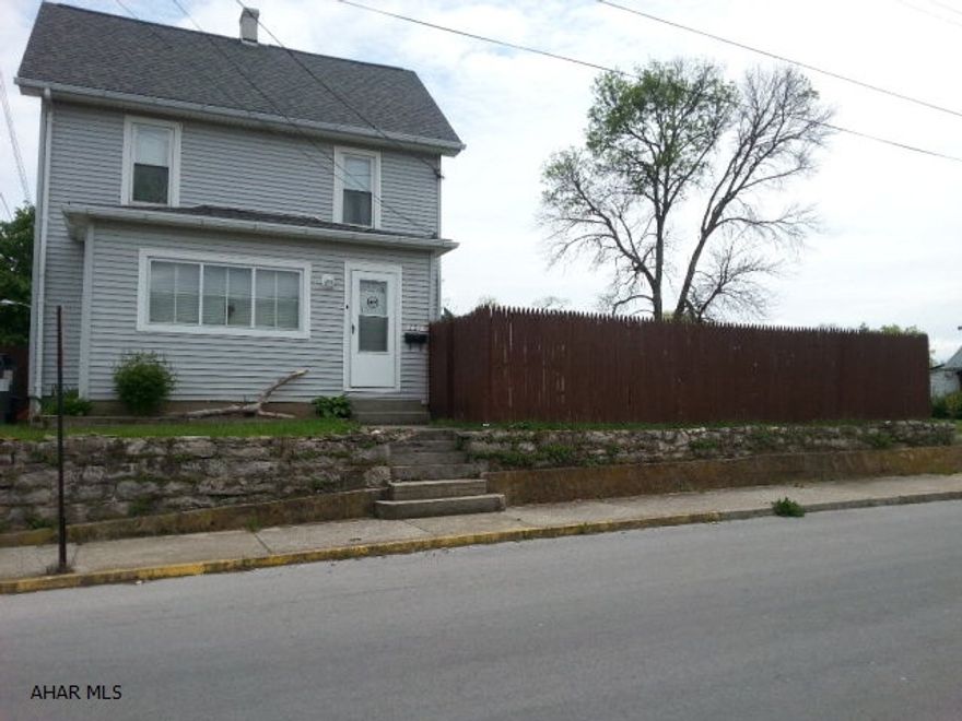 Newer roof.  Updated kitchen, modern bath with claw foot and separate shower stall.  Replacement windows, new furnace and A/C.  Bonus room on second floor could be a third bedroom.  Interior of garage is finished.  Privacy fencing.  Hookups for a hot tub.