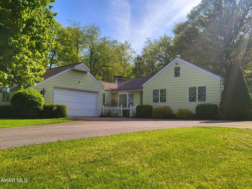 Delightful one story home that spills charm and curb appeal!  This 3 bedroom 2.5 bath home offers hardwood floors, a family room with brick fireplace and convenient main floor laundry area.  Enjoy quiet time in either of the private sunrooms. The oversized living room has a large bay window and hardwood floor.  The bedrooms are nice sized, each with plenty of closet space.  The master bedroom features a 3/4 bath with step in shower and lots of closet space.  It also boasts a private sunroom!  Additional living space can be added in the full partially finished basement.  All of the furnishings are negotiable, and all appliances are included so this house could be 'turn-key'!