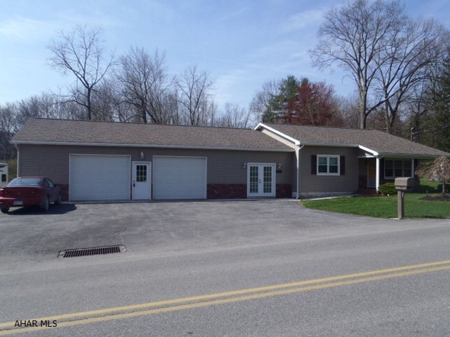 Immaculate rancher features new honey oak kitchen with all appliances and breakfast bar, dining area with tray ceiling, remodeled bath, large covered patio.  Newer roof from trusses, sheathing, and shingles. New plumbing, furnace, and heat pump. 37 x 34 garage with 100 amp CB and separate gas furnace.  Second bedroom is currently a walk-in closet, but could accommodate single bed and dresser.  Large covered patio.  Underground dog fence.  Parking for RV.