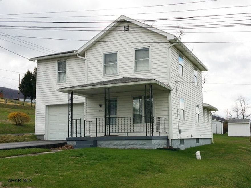 Nice 2 story, 3 bedroom home on double lot. 1 car built-in garage.