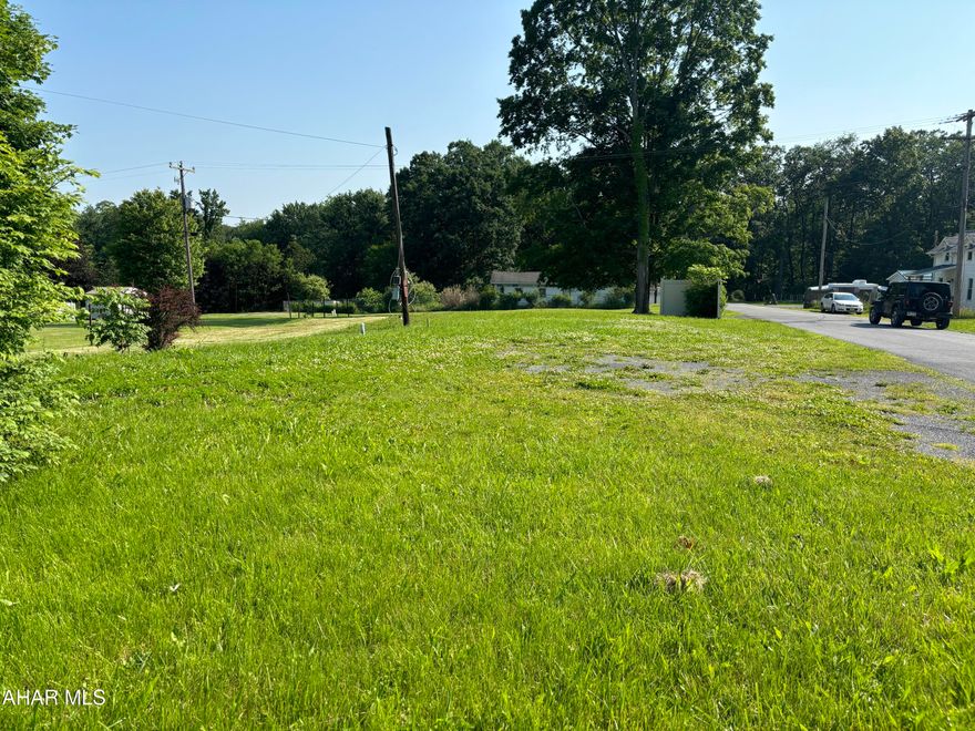 A great lot in the Bellwood-Antis SD to build your new home is here!  Located on the north side of town, this corner lot already has electric, water, and sewer at the property.  Gas is available at the street.  Low taxes, too!  
Contact your real estate agent for any additional questions!