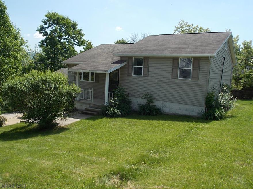 So much more room than you may think in this 4BR/2BA split level home with an open floor plan.  LR/DR/Kit area has vaulted ceilings with a gas burning fireplace and freshly painted.  Go up a few steps to 2BRs and a full BA, down a few steps to the Laundry/Bonus Rm and another BR.  The lower level has another BR a 3/4 BA plus a Family/Rec Rm.  Great off street parking  with a large driveway and covered carport.  Nice back yard for summer fun and a deck in the middle of the yard was built for the kids pool.  We would love to show you this home in Altoona School District, give us a call.  Sq Footage from court house records, Buyer to verify.