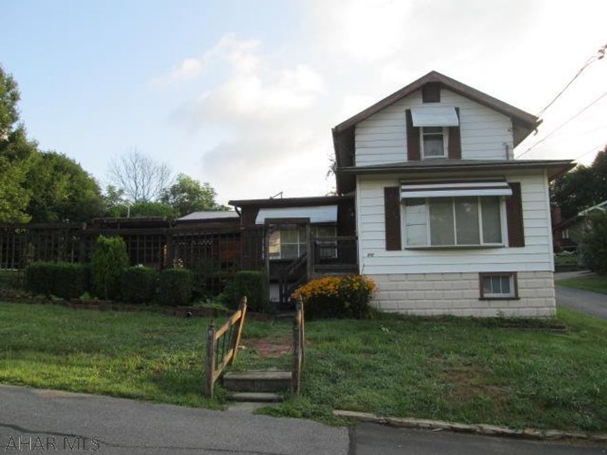 Two story home on large lot.  This quiet area of Altoona is centrally located.  Price reflects the home is in need of updates but is located in good area.  All appliances and most furniture will be included in sale.