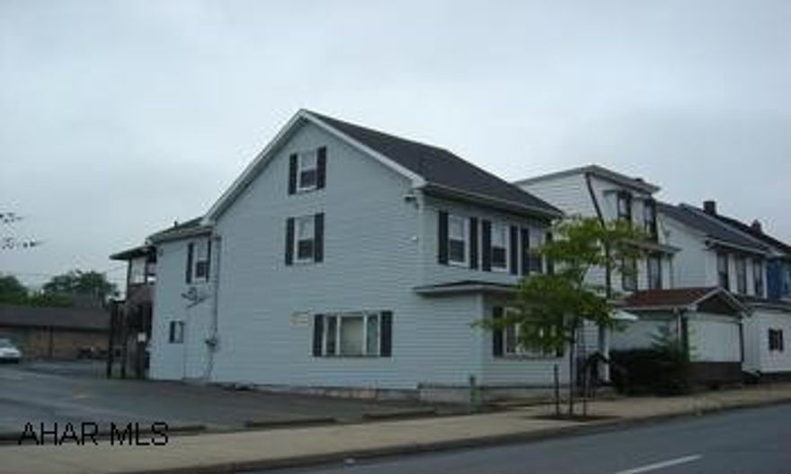 Formerly A Beauty Salon - Ideal Office Space Commercial With 2 Bedroom Apartment - 1st Floor Central Air & Vaccum - Open Floor Plan 32 X 17 - Plus 1/2 Bath & Laundry & Kitchen - 2nd Floor, New Kitchen & Bath - New Windows & Carpet - Living Room & 2 Bedrooms - ***Seller Is A License Realtor!!