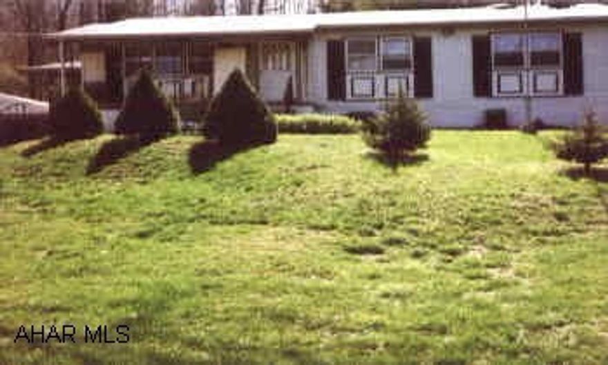 Private setting on 2.07 acres in Hollidaysburg! New roof, all new interior oak trim and doors, freshly painted. Master bedroom with 1/2 bath, 2-car garage with workshop. Less than 1/4 mile to fish at Canoe Creek.