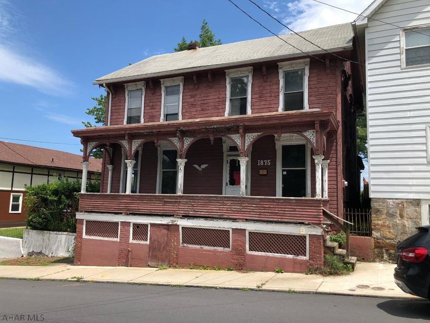 Historical Hollidaysburg home, spacious two story, lots of potential