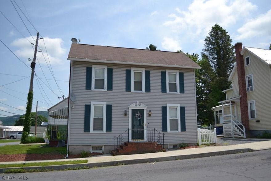 Come see this charming home located in Historic Downtown Bedford. Updated eat-in kitchen, large dining and living room, hardwood floors throughout.  First floor laundry, 3/4 bath and workshop on the first floor.  3 large bedroom upstairs with a bonus office or possibly 4th bedroom which opens to a 2nd floor covered porch.  Ready immediately!  Give us a call for your own private showing.