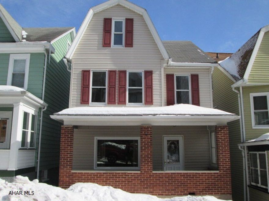 Have you been looking for a beautiful first home?  If so, this is the perfect home for you!  Large living room that features a lovely gas fireplace.  Huge eat-in kitchen, formal dining room, and convenient first floor laundry.  3 bedrooms and a finished attic that would make a great 4th bedroom.  New furnace, 14X20 rear deck, and maintenance free vinyl siding.  THE INTERIOR OF THIS HOME HAS BEEN COMPLETELY UPDATED USING QUALITY WORKMANSHIP AND IS A MUST SEE!