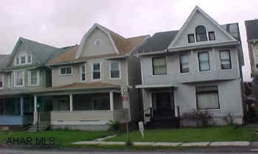 Nice house - Roof did leak so plaster in some bedrooms need fixed.  Owner will look at offers. Owner says get an offer!!  Great starter or investment property.  Furnace is newer - installed in 1998.  100% electric - Vinyl-sided.  Finished attic with heat. Rolled & slate roof.  Nice woodwork.