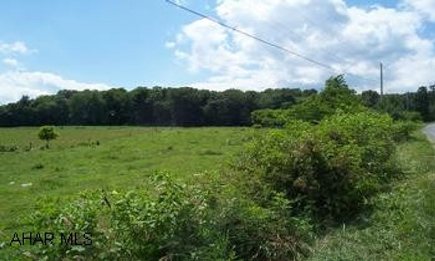 Beautiful view of the mountains. Nice building site for a new home. For more Information contact:  Vickie Geisler 814-285-2241
